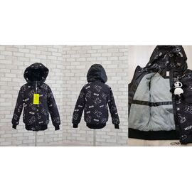 Фотография Куртка детская демисезонная на девочку 9716 black р.134-158 "Gold Kids" недорого оптом от прямого поставщика