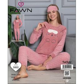 Фотография Пижама женская 3002 powder р.S-XL "iBamBino" недорого оптом от прямого поставщика