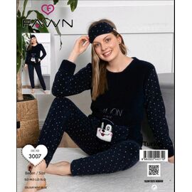 Фотография Пижама женская 3007 black р.S-XL "iBamBino" недорого оптом от прямого поставщика