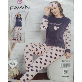 Фотография Пижама женская 6042 grey р.S-XL "iBamBino" недорого оптом от прямого поставщика