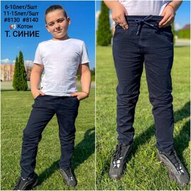 Фотография Штаны детские на мальчика 8130 navy р.6-10 "iBamBino" недорого оптом от прямого поставщика