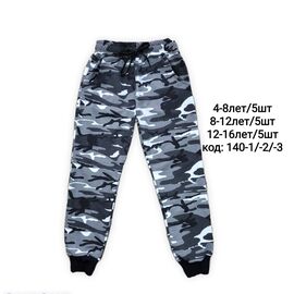 Фотография Штаны спортивные подростковные 140-3 grey р.12-16 "iBamBino" недорого оптом от прямого поставщика