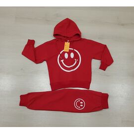 Костюм дитячий спортивний унісекс 21008 red р.140-170 "Gold Kids" недорого оптом від прямого постачальника