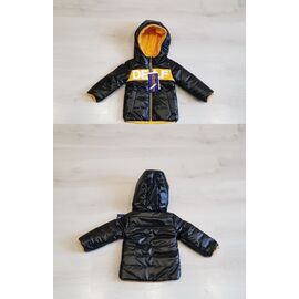 Фотография Куртка детская демисезонная на мальчика 2140 black р.74-98 "Gold Kids" недорого оптом от прямого поставщика