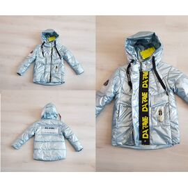 Куртка дитяча демісезонна на дівчинку 2190 l.blue р.140-164 "Gold Kids" недорого оптом від прямого постачальника