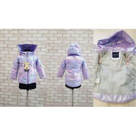 Фотография Куртка детская демисезонная на девочку 2207 lilac р.86-110 "Gold Kids" недорого оптом от прямого поставщика