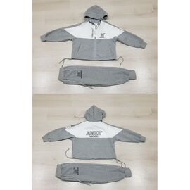 Фотография Костюм детский спортивный на девочку 3387 grey р.130-170 "Gold Kids" недорого оптом от прямого поставщика