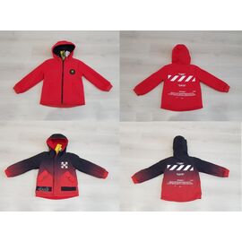 Куртка дитяча демісезонна на хлопчика 7835 red р.120-150 "Gold Kids" недорого оптом від прямого постачальника
