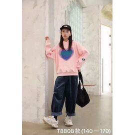 Батник дитячий на дівчинку 8808 pink р.140-170 "Gold Kids" недорого оптом від прямого постачальника