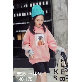 Батник дитячий на дівчинку 8825 pink р.140-170 "Gold Kids" недорого оптом від прямого постачальника