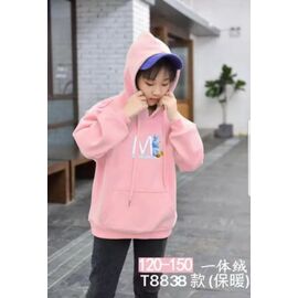 Худи дитячий на дівчинку 8838 pink р.120-150 "Gold Kids" недорого оптом від прямого постачальника