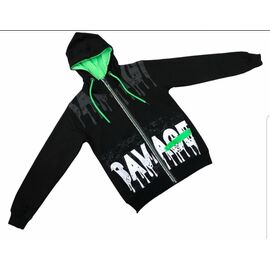 Кофта дитяча спортивна на хлопчика 9544 black-green р.10-14 "Gold Kids" недорого оптом від прямого постачальника