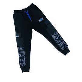 Фотография Штаны детские спортивные на мальчика 9658 navy р.140-164 "Gold Kids" недорого оптом от прямого поставщика