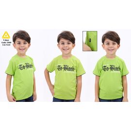 футболка дитяча на хлопчика 5449 green р.110-134 "Gold Kids" недорого оптом від прямого постачальника
