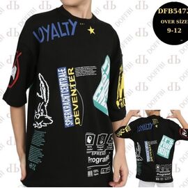 футболка дитяча на хлопчика 5472-3 black р.134-152 "Gold Kids" недорого оптом від прямого постачальника