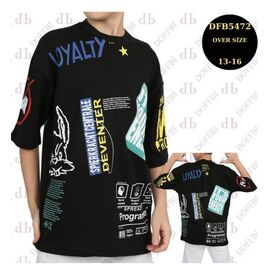 футболка дитяча на хлопчика 5472-5 black р.158-176 "Gold Kids" недорого оптом від прямого постачальника