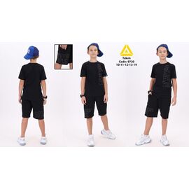 Костюм дитячий на хлопчика 9730 black р.140-164 "Gold Kids" недорого оптом від прямого постачальника