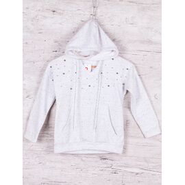 Батник дитячий на дівчинку 5263 grey р.128-146 "Gold Kids" недорого оптом від прямого постачальника