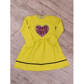 Плаття дитяче на дівчинку B017 green р.5-8 "iBamBino" недорого оптом від прямого постачальника