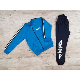 Фотография Костюм детский спортивный на мальчика 190166 blue р.9-12 "iBamBino" недорого оптом от прямого поставщика