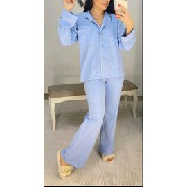 Фотография Пижама женская 002 navy р.XS-2XL "VJ" недорого оптом от прямого поставщика