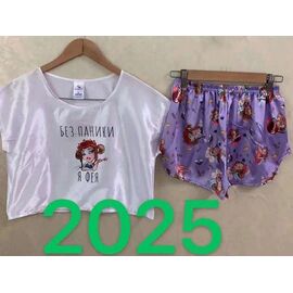 Фотография Пижама лёгкая женская 2025 р.S-L "Diorella" недорого оптом от прямого поставщика