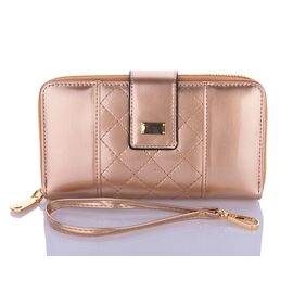 Фотография Кошелёк женский K812HB gold р.18*10*2 "Trendshop" недорого оптом от прямого поставщика