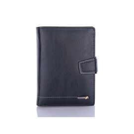 Гаманець чоловічий H302B black р.14*10*2 "Trendshop" недорого оптом від прямого постачальника
