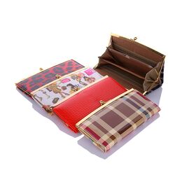 Фотография Кошелёк женский 6011 mix р.20*9*2 "Trendshop" недорого оптом от прямого поставщика