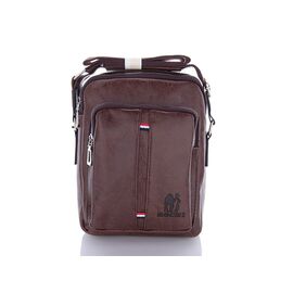 Фотография Сумка мужская A116-9 brown р.25*18*6 "Trendshop" недорого оптом от прямого поставщика