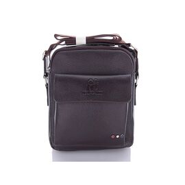 Фотография Сумка мужская AS3 brown р.23*19*5 "Trendshop" недорого оптом от прямого поставщика