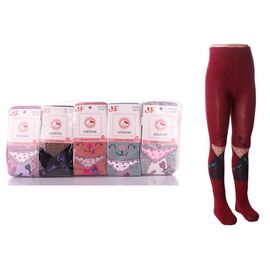 Фотография Колготы детские на девочку FCK15 mix р.98-164 "Ульви" недорого оптом от прямого поставщика