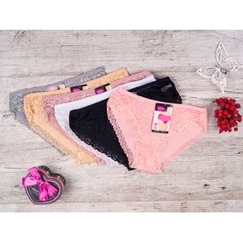 Фотография Трусы женские 2050 mix р.XL-3XL "Ульви" недорого оптом от прямого поставщика