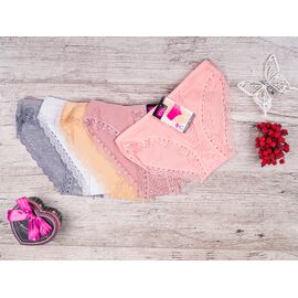 Фотография Трусы женские 2060 mix р.XL-3XL "Ульви" недорого оптом от прямого поставщика