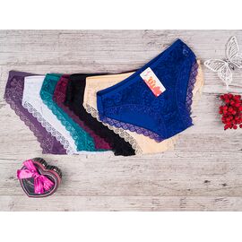 Фотография Трусы женские 2967 mix р.XL-3XL "Ульви" недорого оптом от прямого поставщика