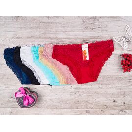 Фотография Трусы женские 5682 mix р.XL-3XL "Ульви" недорого оптом от прямого поставщика