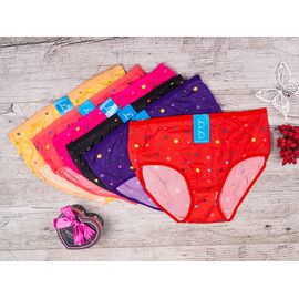 Фотография Трусы женские PLS137-137 mix р.XL-5XL "Ульви" недорого оптом от прямого поставщика