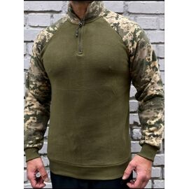 Батник чоловічий LL1988 green р.M-3XL "NASHI clothes" недорого оптом від прямого постачальника