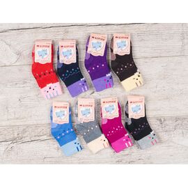 Шкарпетки дитячі на дівчинку С3227  mix р.18-24 "Jelzin" недорого оптом від прямого постачальника