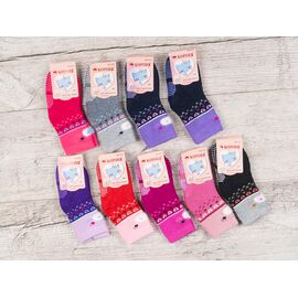 Шкарпетки дитячі на дівчинку С3227  mix р.24-30 "Jelzin" недорого оптом від прямого постачальника