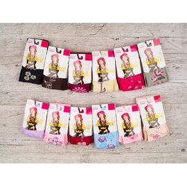 Колготи дитячі на дівчинку 301125 mix р.92-164 "Jelzin" недорого оптом від прямого постачальника