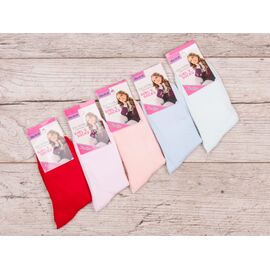 Фотография Носки детские на девочку D63 34-38) mix р.34-38 "Jelzin" недорого оптом от прямого поставщика