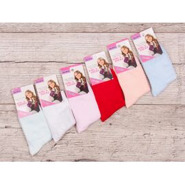 Фотография Носки детские на девочку D63  mix р.30-34 "Jelzin" недорого оптом от прямого поставщика