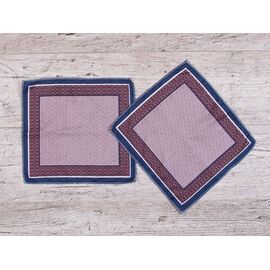 Носова хустка чоловіча S012-16 brown р.28*30 "Shawls" недорого оптом від прямого постачальника