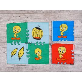 Носова хустка дитяча унісекс S012-23 mix р.28*29 "Shawls" недорого оптом від прямого постачальника