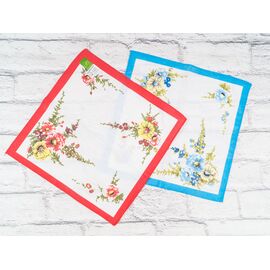 Носова хустка жіноча P123 mix узбек р.31*31 "Shawls" недорого оптом від прямого постачальника