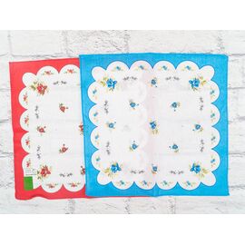 Носова хустка жіноча P125 mix узбек р.31*31 "Shawls" недорого оптом від прямого постачальника