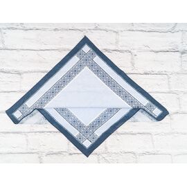 Носова хустка чоловіча P58 l.blue узбек р.40*40 "Shawls" недорого оптом від прямого постачальника