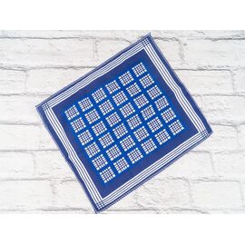 Носова хустка чоловіча P65 blue р.31*31 "Shawls" недорого оптом від прямого постачальника