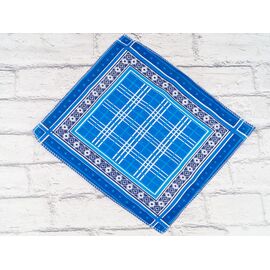 Носова хустка чоловіча P66 blue р.31*31 "Shawls" недорого оптом від прямого постачальника